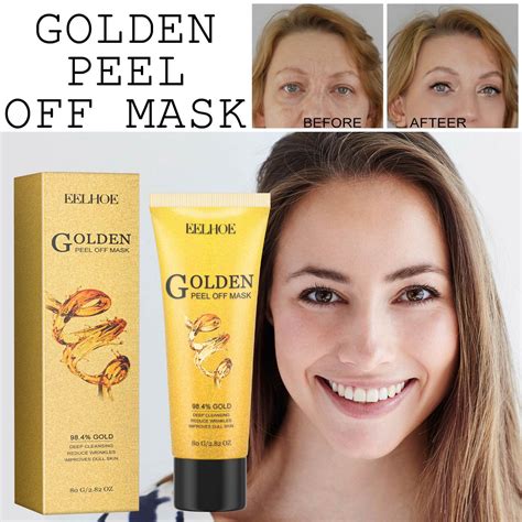 Gold Tear Exfoliating Facial Mask Gold Facial Mask Moisturize And Removed Black Reduce Fine