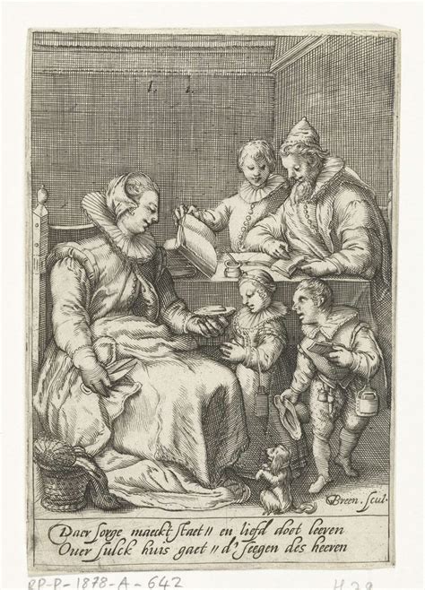 De Ochtend Morgen Gillis Van Breen Hendrick Goltzius Jan Saenredam