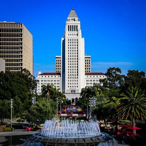 The City Hall Standing At 454 Feet Tall Los Angeles City Flickr