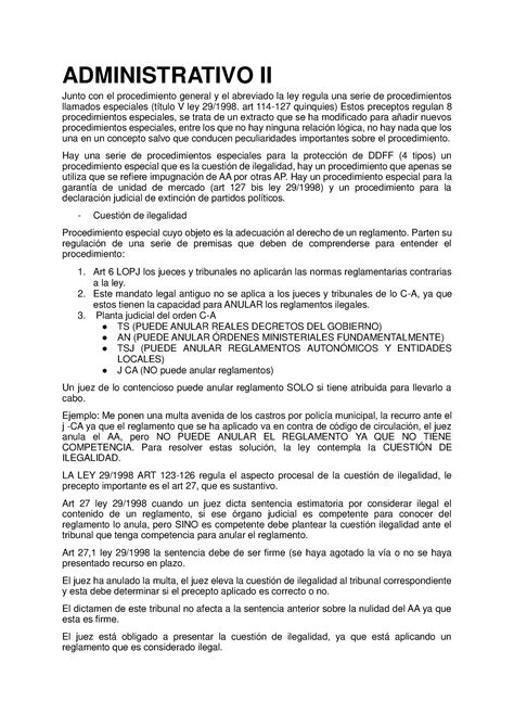 Admin Teoria Completa Administrativo Ii Junto Con El Procedimiento