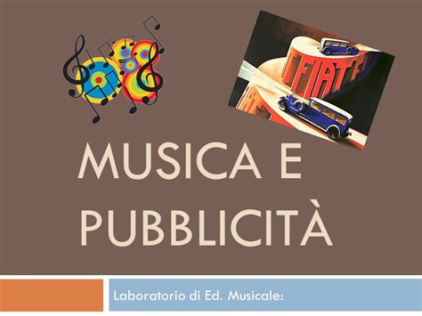 Musica E Pubblicità Io Amo La Musica