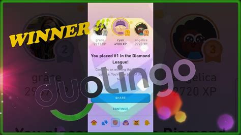 Duolingo Diamond League WIN VS 2 SUPERS PLUS Bonus Lesson