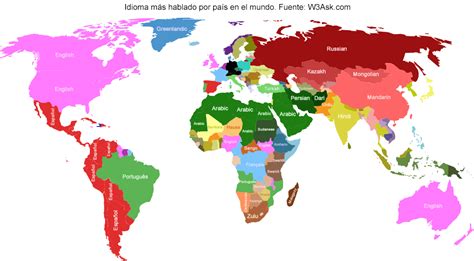 Compensar F Rtil Ladrar Lenguas Mas Habladas En El Mundo Mapa Esquiar