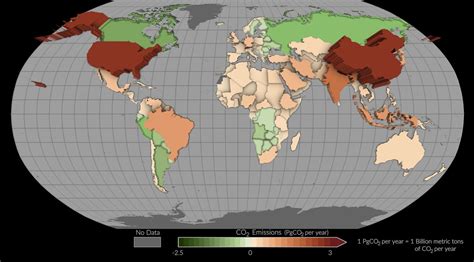 Este Impactante Mapa De La Nasa Revela Qu Pa Ses Son Los Que M S Co