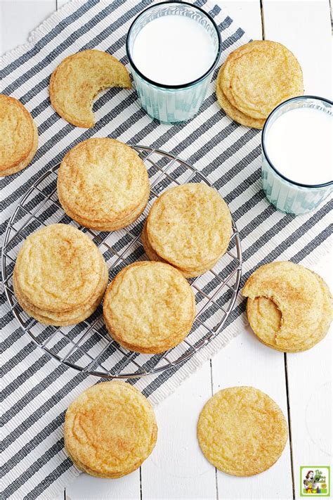 Rice Flour Snickerdoodles Cookie Recipe This Mama Cooks On A Diet