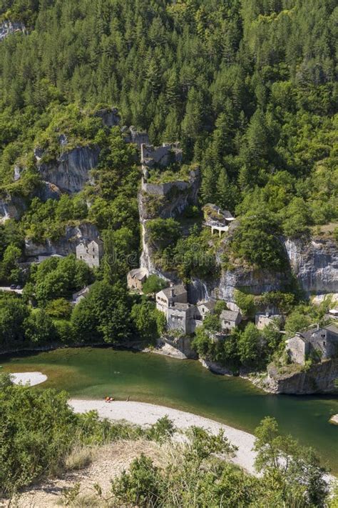 Gorges Du Tarn Occitania Region Aveyron Department France Stock