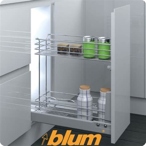 BLUM Prowadnice Kosz Cargo Dolny Chrom GOLD 300 3102Y 30 45PCSG