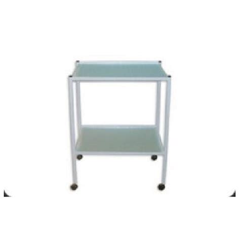 Chariot De Soin En Poxy Avec Verre Amel Construction Mobilier