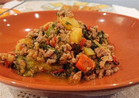 Mince Turkey and Vegetable Stew Recipe by Andrea - Cookpad