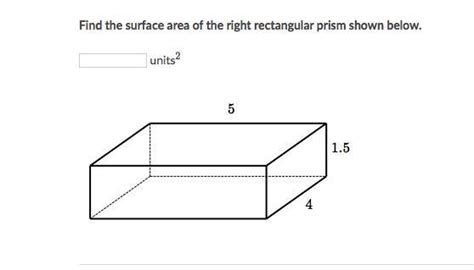 Rectangular Prism Surface Area Formula