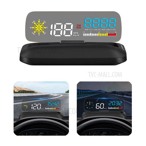 Wholesale C5 Universal Car Smart Auto Immersive HUD Head Up Display GPS