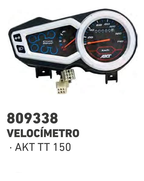 Carenaje Velocímetro Akt 125 150 Ttr Calidad Original MOTORACER VIRTUAL