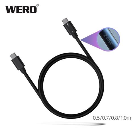 Wero Elite 10m08m07m05m Epr Passive Cable With Ej903 E Marker Thunderbolt Technology