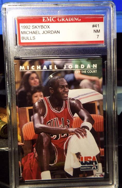 Lot 1992 Skybox 41 Michael Jordan Bulls Graded