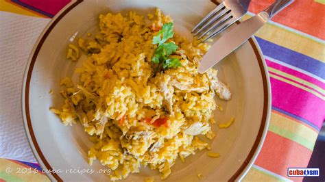 Cuban Recipes | Cuban Arroz con pollo