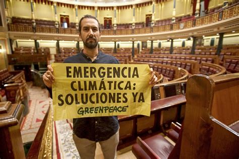 Greenpeace Inicia El Primer Litigio Climático Contra El Gobierno De