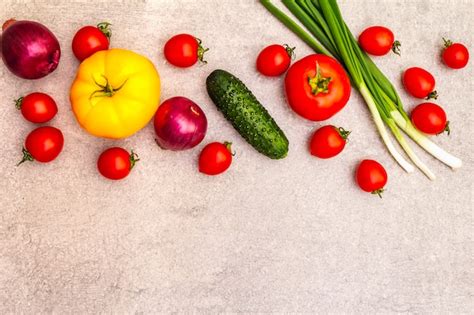 Surtido De Verduras Org Nicas Frescas Foto Premium