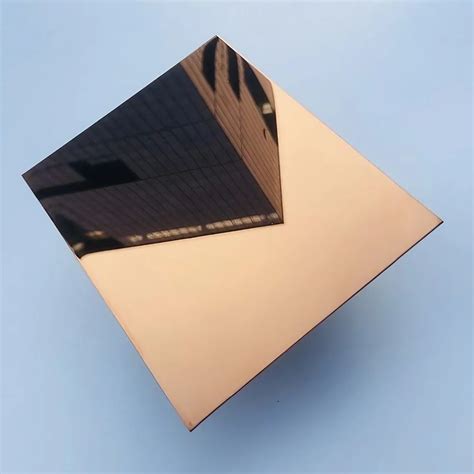 SS Gold Mirror Sheet At Rs 180 Kg Mumbai ID 23978123330