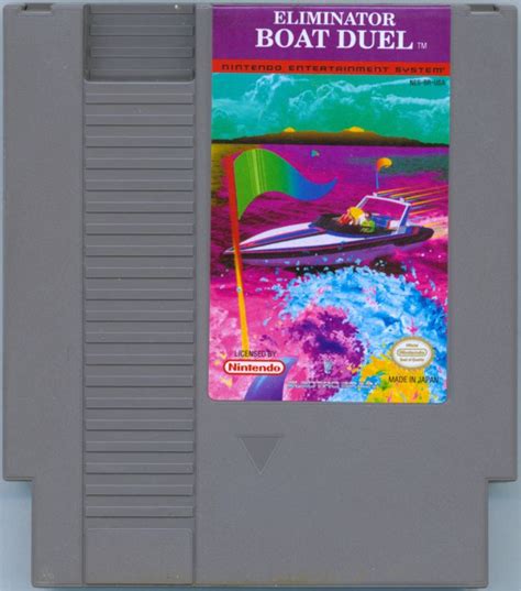 Eliminator Boat Duel Cover Or Packaging Material Mobygames