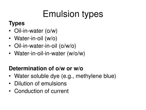 PPT - Emulsion PowerPoint Presentation - ID:384467