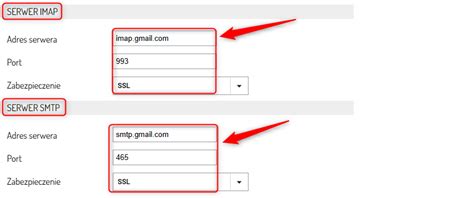 Jak Skonfigurowa Konto Pocztowe Gmail W Sellasist Zarz Dzanie