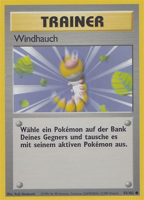 Windhauch Wert Bild K Nstler Seltenheit Pokemonkarte De