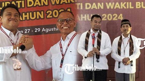 Daftar Resmi Calon Bupati Dan Wakil Bupati Sragen Trah Untung Vs