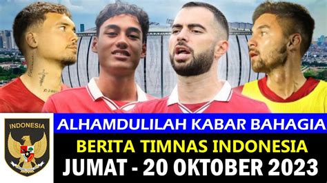 Top Berita Timnas Indonesia Terbaru Hari Ini Jumat Oktober