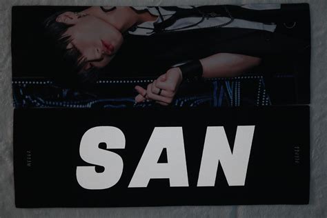 Ateez San Slogan Banner Etsy