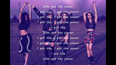 Little Mix Power Lyrics Youtube