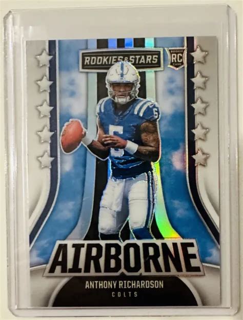 ANTHONY RICHARDSON 2023 Panini Rookies Stars SP RC Airborne 149 EUR