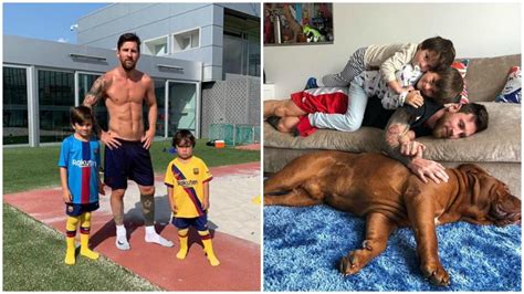 Messi Y Las Travesuras De Su Hijo Mateo Se Nos Est Yendo De Las