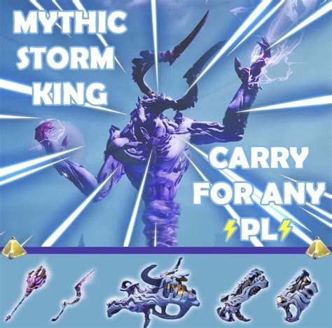 Mythic Storm King Schematics MSK Carry Fortnite Save The World