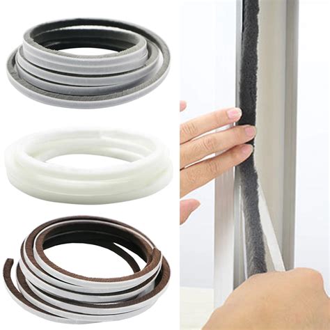 Self Adhesive Seal Strip Door Draught Excluder Window Pile Seal Film