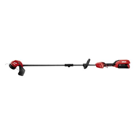 Skil Pwr Core 40 Volt Cordless Battery String Trimmer And Leaf Blower Combo Kit 25 Ah Battery