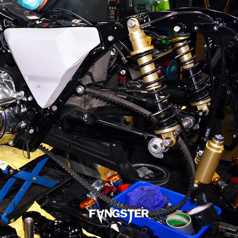 Fangster S Next Custom Motorcycle Build From Tracker To Black Beauty