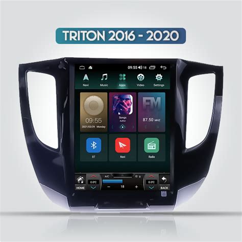 Mitsubishi Triton Inch Tesla Apple Carplay Navigation