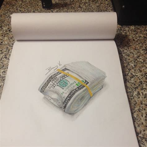 100 Dollar Bill Drawing at GetDrawings | Free download