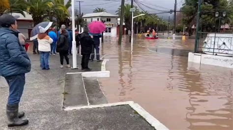 Agenciauno On Twitter Aguas Del Río Mataquito Llegan Hasta La Plaza