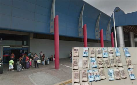 Detienen A Pasajero Con 1 7 Millones De Pesos En Aeropuerto De