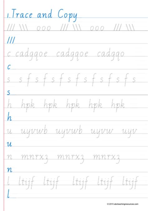 Handwriting Practice Sheets Grade 2 Writing Worksheets