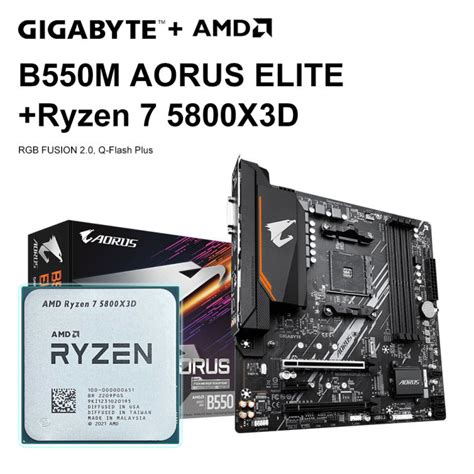 GIGABYTE B550M AORUS ELITE AM4 Ryzen Micro ATX Motherboard Ryzen