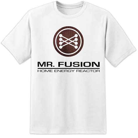 Back To The Future Movie Mens Mr Fusion Classic Distressed Retro T