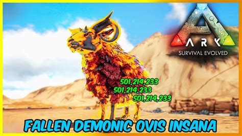 Ark Primal Fear 141 Me Surpreendi Dano Da Fallen Demonic Ovis