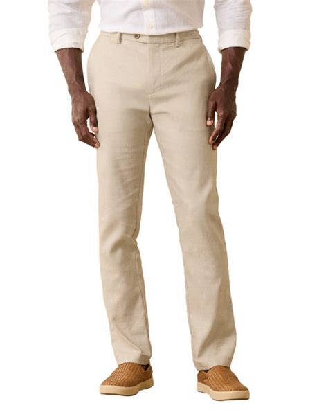 Tommy Bahama Lahaina Bay Linen Blend Pants In Natural For Men Lyst