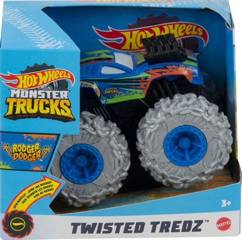 Mattel Αυτοκινητάκι Hot Wheels Monster Trucks Twisted Tredz Rodger