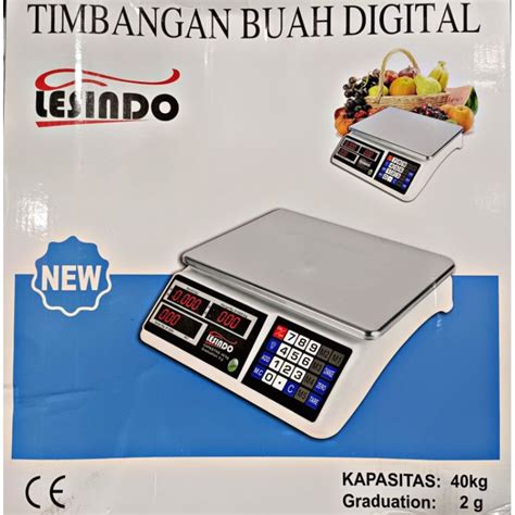 Jual Timbangan Buah Digital Lesindo Ls Digital Scale Price