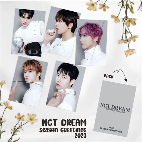 Jual Pc Scan Photocard Nct Dream Season Greetings Murah Kpop