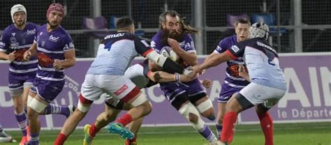 Rugby Nationale L US Bressane sérieuse face à Blagnac La Voix de l Ain