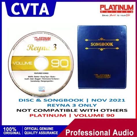 Platinum Reyna Songbook Songlist Cd Vol Lazada Ph